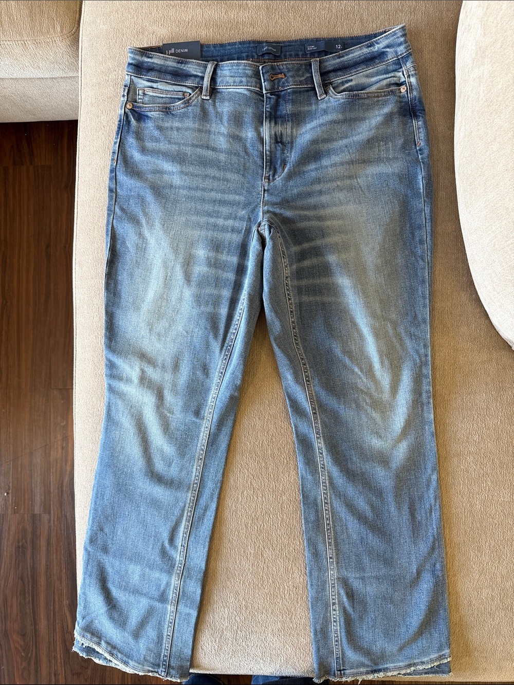 J. Jill Light Blue Ankle Crop Jeans